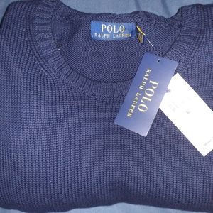 Polo Ralph Lauren Navy Blue Sweater/ Sz.L